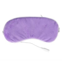 Beheizte Steam Eye Maxk, Usb-Heizung Steam Eyeshade Augenmaske Eyeshade Heizung Für Den Schlaf, Tragbare For Pads Travel Eye Maxk(Lila)