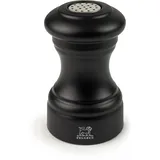 Peugeot Salzstreuer Bistro 9 cm - Buchenholz - Aus Holz mit PEFC-Siegel - Mattschwarz