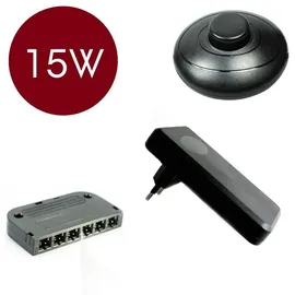 Kalb Material Für Möbel kalb | 15W 12V NETZTEIL +6FACH VERTEILER Trafo Netzadapter Steckernetzteil Driver LED