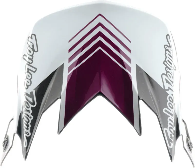 Troy Lee Designs Gp Pro Motocrosshelmschirm Segment Matte Schwarz
