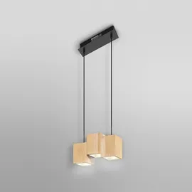 LEDVANCE Decor Wood 1-flg. 10 cm rechteckig schwarz