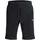 JACK & JONES "JPSTGORDON ARCHIVE SWEAT SHORTS MID SN", Herren, Gr. XS, N-Gr, schwarz, Web, Obermaterial: 80% Baumwolle, 20% Polyester, unifarben, regular fit, Hosen, mit Kordelzug