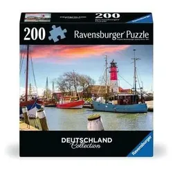 Ravensburger 200 Teile Puzzle Der Hafen von Büsum