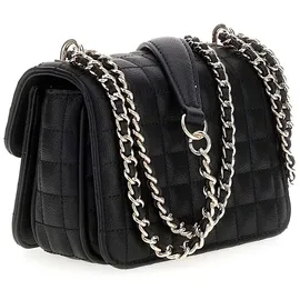 GUESS Schultertasche Nadira Mini Convertible Xbody Flap Bag Black