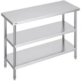 Vevor Lebensmittel-Zubereitungstisch 457 x 1219 x 864 mm