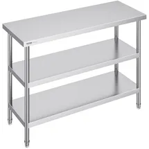 Vevor Lebensmittel-Zubereitungstisch 457 x 1219 x 864 mm