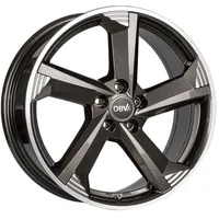 DBV Torino III 8,0 x 19 5 x 112 ET45 MB70,1 Anthrazit Glänzend Poliert
