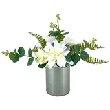 NTK-Collection Kunstblume weiße Jasmin in Vase Leilani
