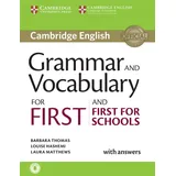 Cambridge English Grammar and Vocabulary for First and First for Schools Book with Answers and Audio (Cambridge Grammar for Exams)