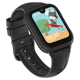 Garett Vibe 4G BT One Size Kunststoffgehäuse Schwarz Silikonarmband Schwarz One Size