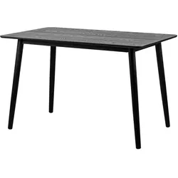 Esstisch  Bonifacio , schwarz , Maße (cm): B: 75 H: 75