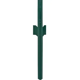 vidaXL Maschendrahtzaun mit Pfosten 25 x 1,5 m Grün/Stahl