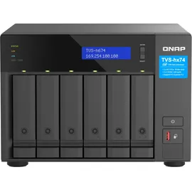 QNAP TVS-h674-i3-16G Leergehäuse Schwarz