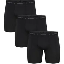 hummel Hmlcomfort Boxershorts schwarz M 3er Pack