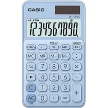 Casio SL-310UC-LB Taschenrechner Hellblau Display (Stellen): 10 solarbetrieben, batteriebetrieben (B x H x T) 70 x 8 x 118mm