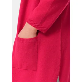 GOLDNER Modische Kaschmir-Longstrickjacke Rosa 21