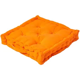 Homescapes Kissenbezug Homescapes 40 x 40 cm Orange