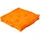 Homescapes Kissenbezug Homescapes 40 x 40 cm Orange