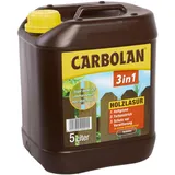 Carbolan 3in1 Algenfrei 5L Rotbraun | Holzlasur | Holzschutz | Direkt auf Grünbelag streichen