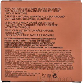 MAC Skinfinish Sunstruck Matte Bronzer Bräunungspuder mit Matt-Effekt Farbton Matte Medium Rosy 8 g