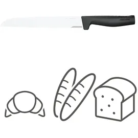 Fiskars Hard Edge Brotmesser 22 cm Schwarz