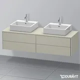 Duravit XSquare Waschtischunterschrank, 4 Auszüge, XS4917B6060,