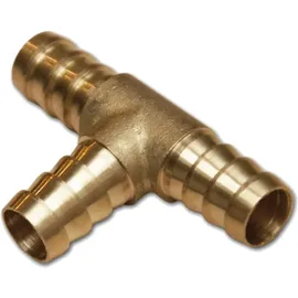 Bradas Druckluft Schlauchverbinder mit Stecknippel T-stück 6 mm