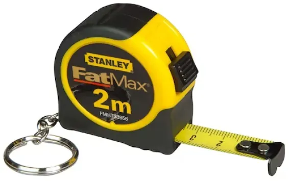 Stanley Bandmaß FatMax mit Schlüsselring, 2m/13mm, FMHT1-33856