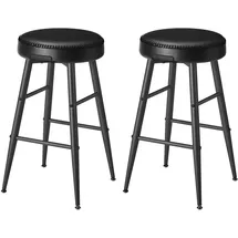 VASAGLE EKHO Kollektion - Barhocker, 2er Set, einfacher Aufbau, 63 cm hoch,