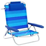 marbueno summer Campingstuhl 5 Positionen Blau