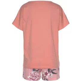 VIVANCE Dreams Shorty Pyjama-Shorts coral-apricot 36/38