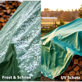 TK Gruppe Schutzplane 6 x 10 m Grün