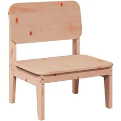 vidaXL Gartenstuhl 60x52,5x72 cm Massivholz Douglasie, Relaxstuhl, Terrassenstuhl, Außenstuhl, Relaxsessel, Outdoor-Stuhl, Stuhl, Balkonstuhl