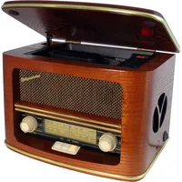 Roadstar HRA1500UEMP, Persönlich, Analog, Holz