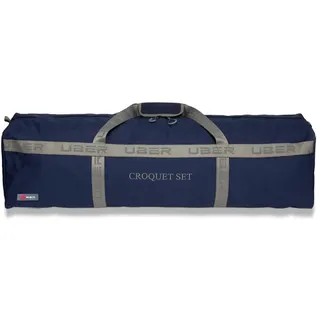 Uber Games Croquet-Aufbewahrung – Nylon-Kroquet-Set für 4 Spieler - Original England nr. 1 Croquet spiel Fabriker - Stabil Stark mit Verschluss - Perfekt