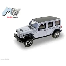 HERPA 87MC000027 - MicroCity Jeep Wrangler silber 1:87