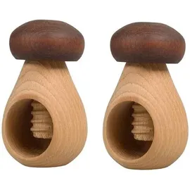Neustanlo Nussknacker Pilz 2 Stück mit Schraubgewinde