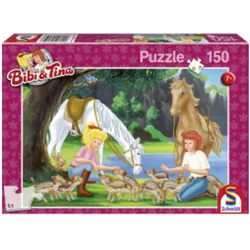 Schmidt Spiele - Bibi&Tina Am Steinbruch, 150 Teile Kinderpuzzle 56050