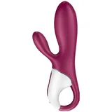 Satisfyer HOT BUNNY CONNECT APP Vibrator mit Klitoris-Stimulator Violet 17,3 cm