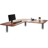 Tischplatte HWC-D40 für Eck-Schreibtisch, Schreibtischplatte, 90° natur