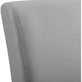 [en.casa] Essgruppe Forssa 7-tlg 140x90 cm weiß / hellgrau [en.casa]