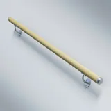 DOLLE Handlauf-Komplettset 150 cm Ø 4 cm Fichte Unbehandelt