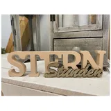Riffelmacher & Weinberger Dekoschriftzug Sternstunden 29,0 x 8,0 cm Rosa/Gold