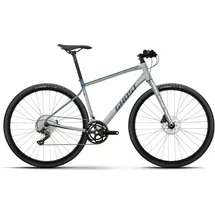 Ghost Urban Asket 2025 28 Zoll RH 18 cm met. light grey/shark blue