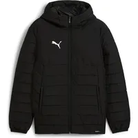 Puma teamADDITIONS Steppjacke mit Kapuze Kinder 03 black-silver 164
