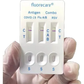 microprofit biotech Fluorecare SARS-CoV-2, & Influenza A/B + RSV Antigen Schnelltest 1 Stück