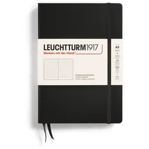 Leuchtturm1917 Notizbuch Medium A5 Dotted Schwarz