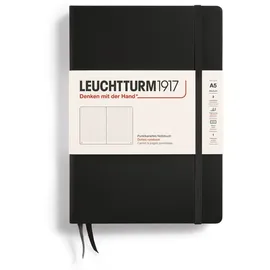 Leuchtturm1917 Notizbuch Medium A5 Dotted Schwarz