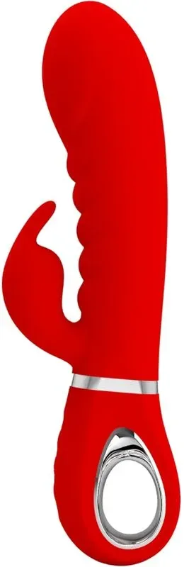 PRETTY LOVE - PRESCOTT MULTIFUNKTIONS-G-SPOT-VIBRATOR ROT