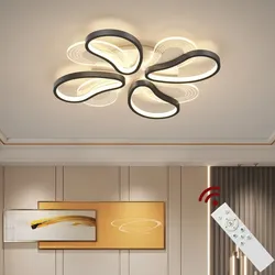 Eurotondisplay LED Deckenlampe 2139-4HS 60cm schwarz lackierte Metallrahmen Fernbedienung Lichtfarbe/Helligkeit einstellbar